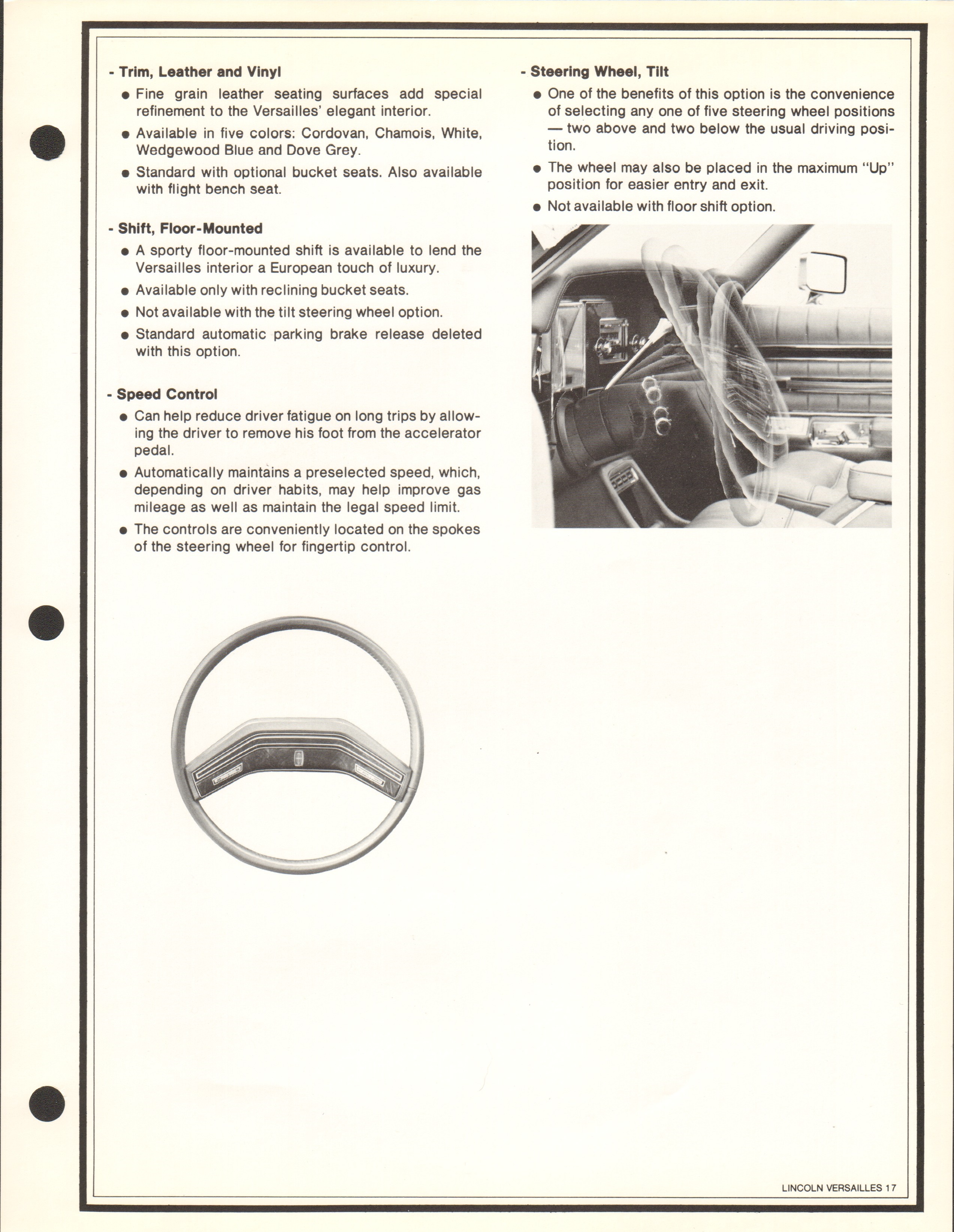 1978 Lincoln Products Fact Book